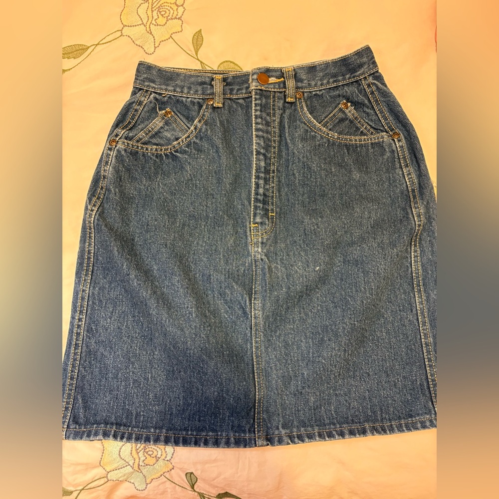 Denim Blue Women's Skirt